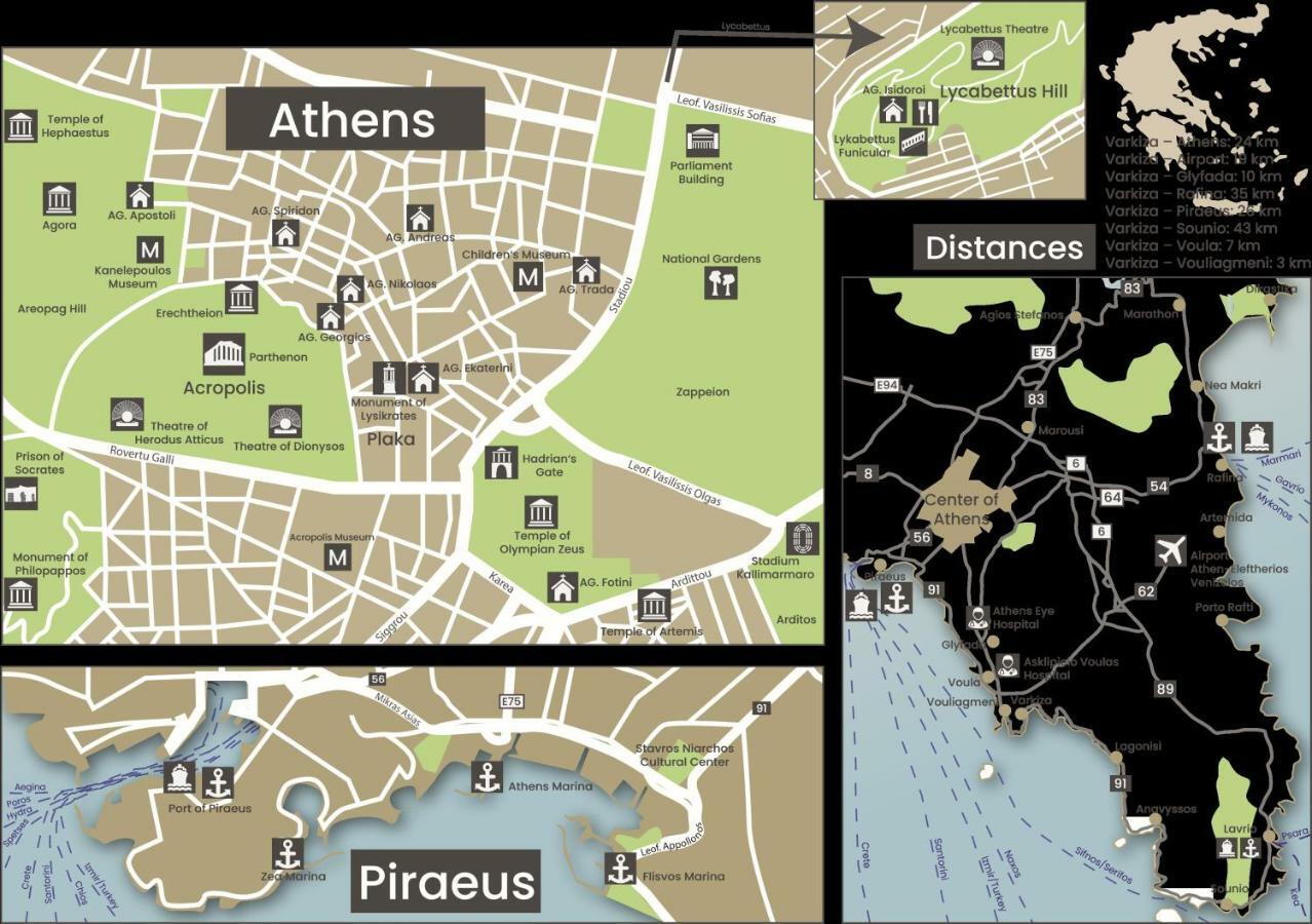 Starapartment Athens-Varkiza Top 1 Luaran gambar